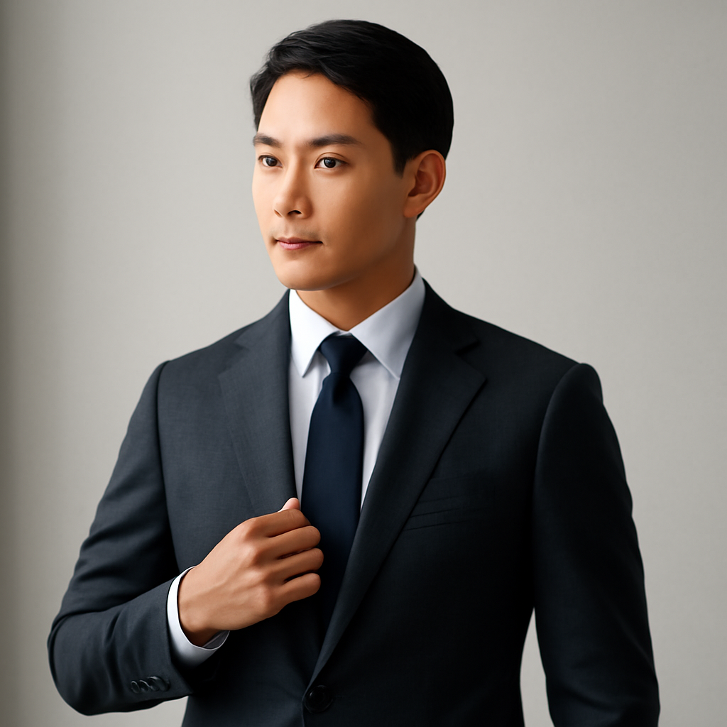 남자정장 대표 이미지